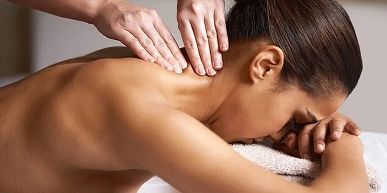 Head neck shoulder massage